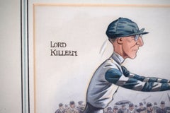 Lord Killeen "Come Hup! I Say-" Watercolour by Peter Ronald 'The Tout' Buchanan