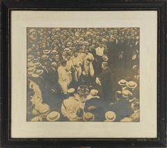 C.V. Whitney Enlarged Polo Cup Champion 1916 Gelatin Silver Print by Edwin Levic
