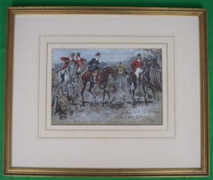 "The Captain With The Whiskers Stole A Sly Glance At Me." (Old Song) Fox Hunting