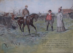 « Mme Britannia », aquarelle de George Finch Mason
