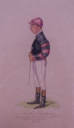 Arthur Templeman Jockey Cambridgeshire, Liverpool, Prince Edward & Derby Gold Cu