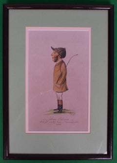Johnny Osborne Jockey St. Leger, Derby, Oaks, 2 Thousand Guineas 1895 Watercolou