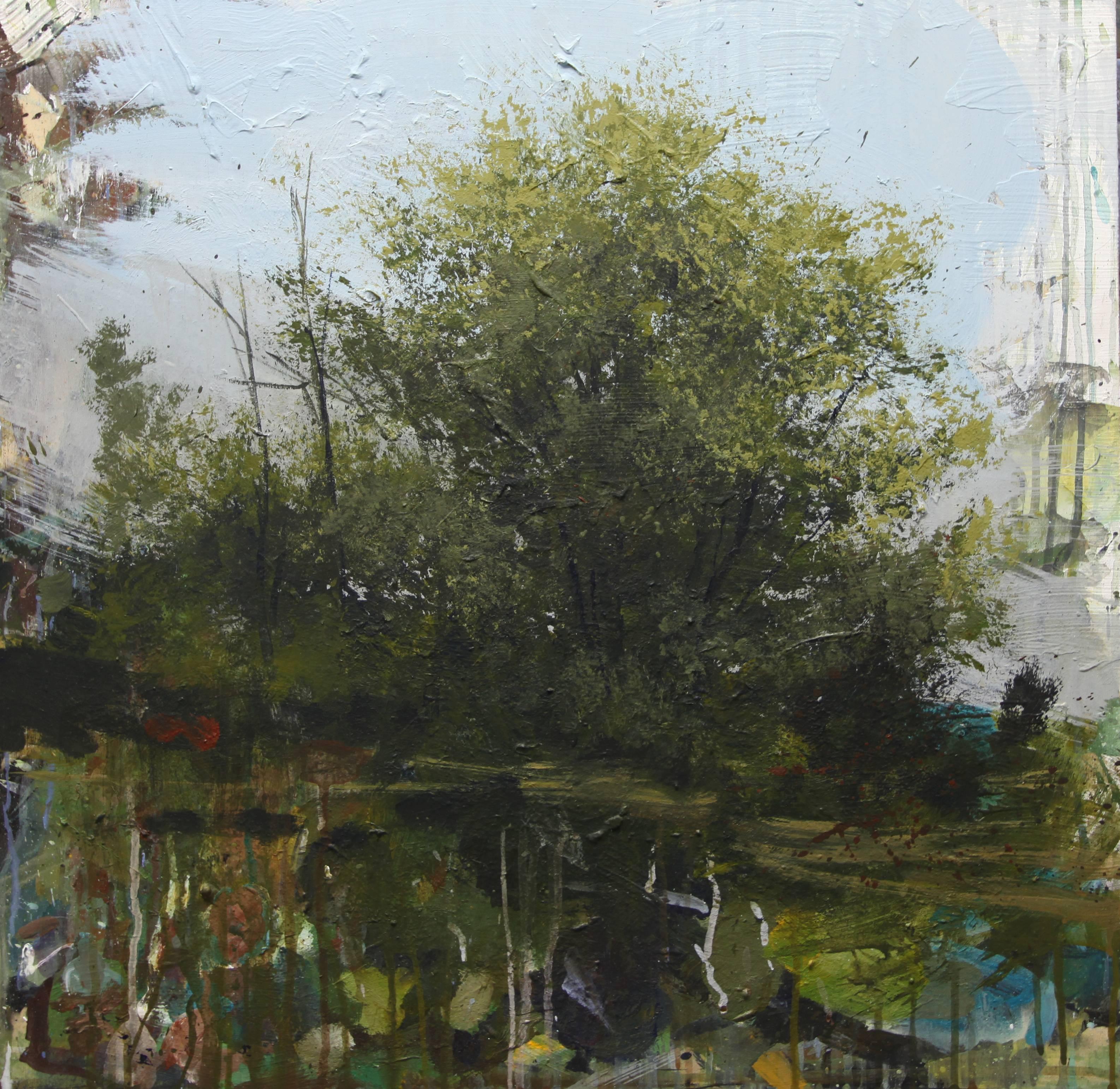 Peter Hoffer Landscape Painting - Surface