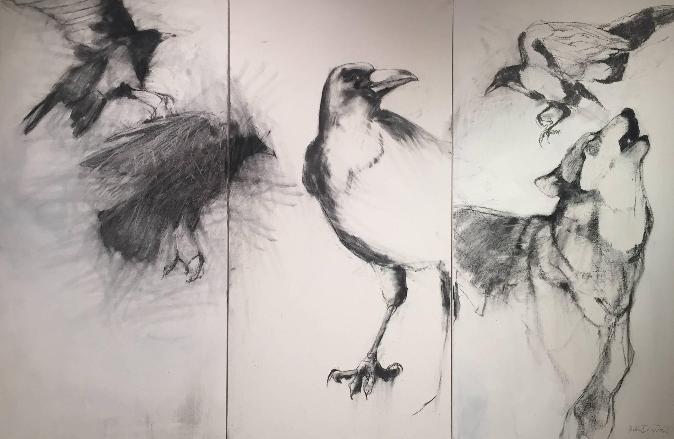 Helen Durant Animal Painting - Symbiosis