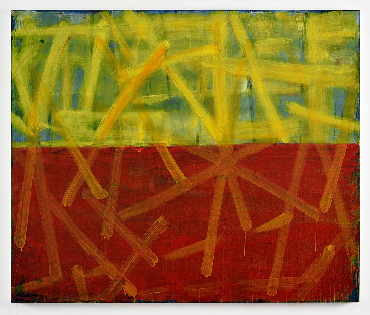 Adam Siegel Abstract Painting - Two Tone