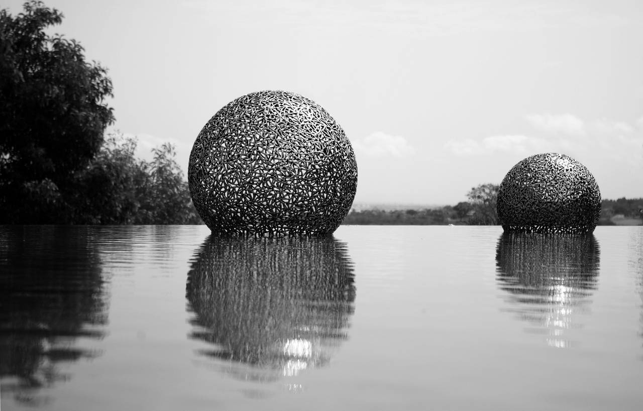 Sphere 2 - Contemporary Sculpture by Chen