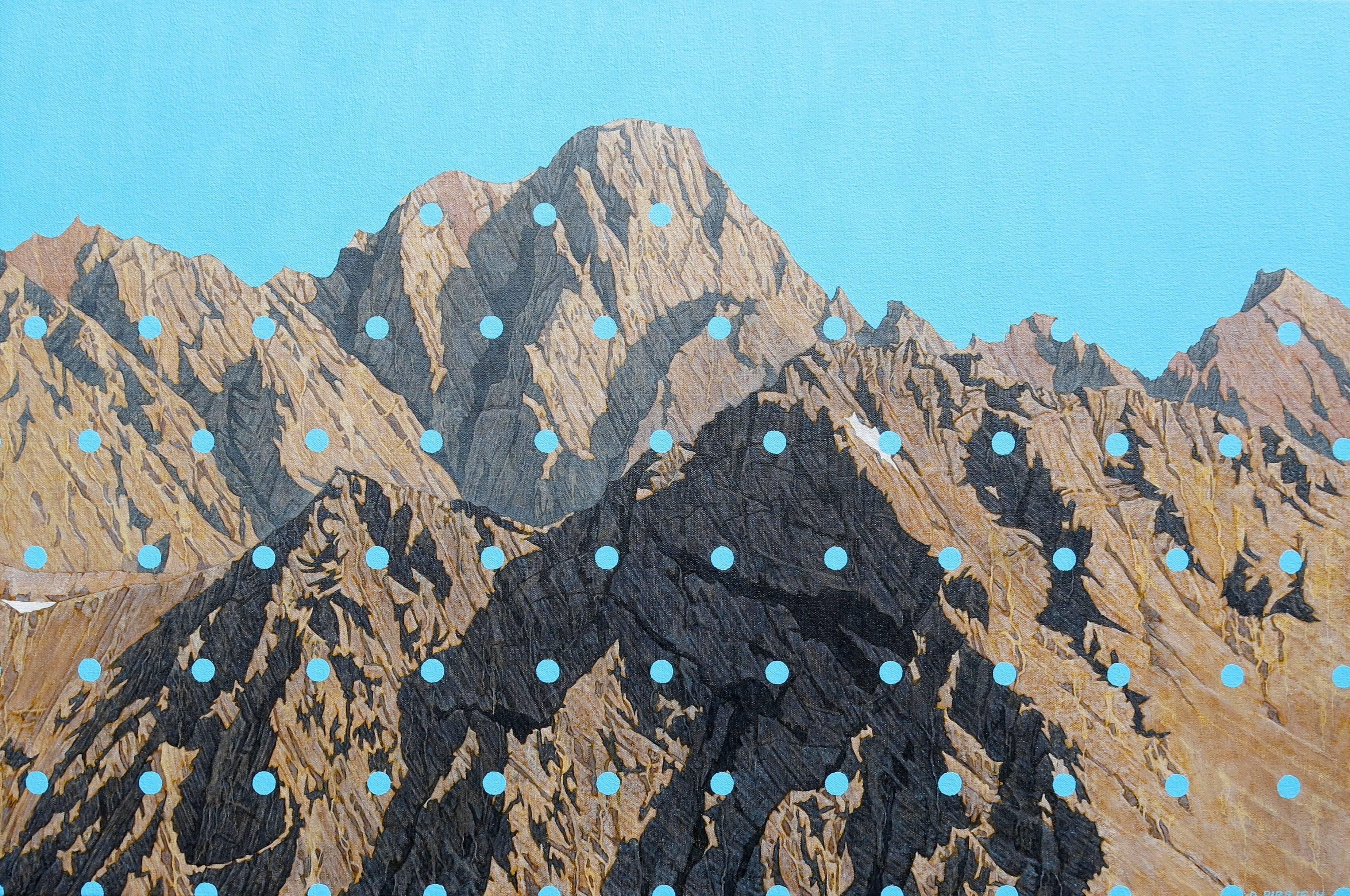David Pirrie Landscape Painting - Mt. Moran, SW