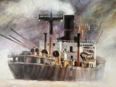 Nave da carico per cereali dell'artista marino John Kelly