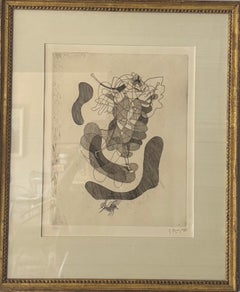 Zusammenfassung: Hesiod, „Theogonie“ – Radierung in limitierter Auflage, 4/50, signiert von Georges Braque