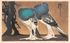 Pouter Pigeons