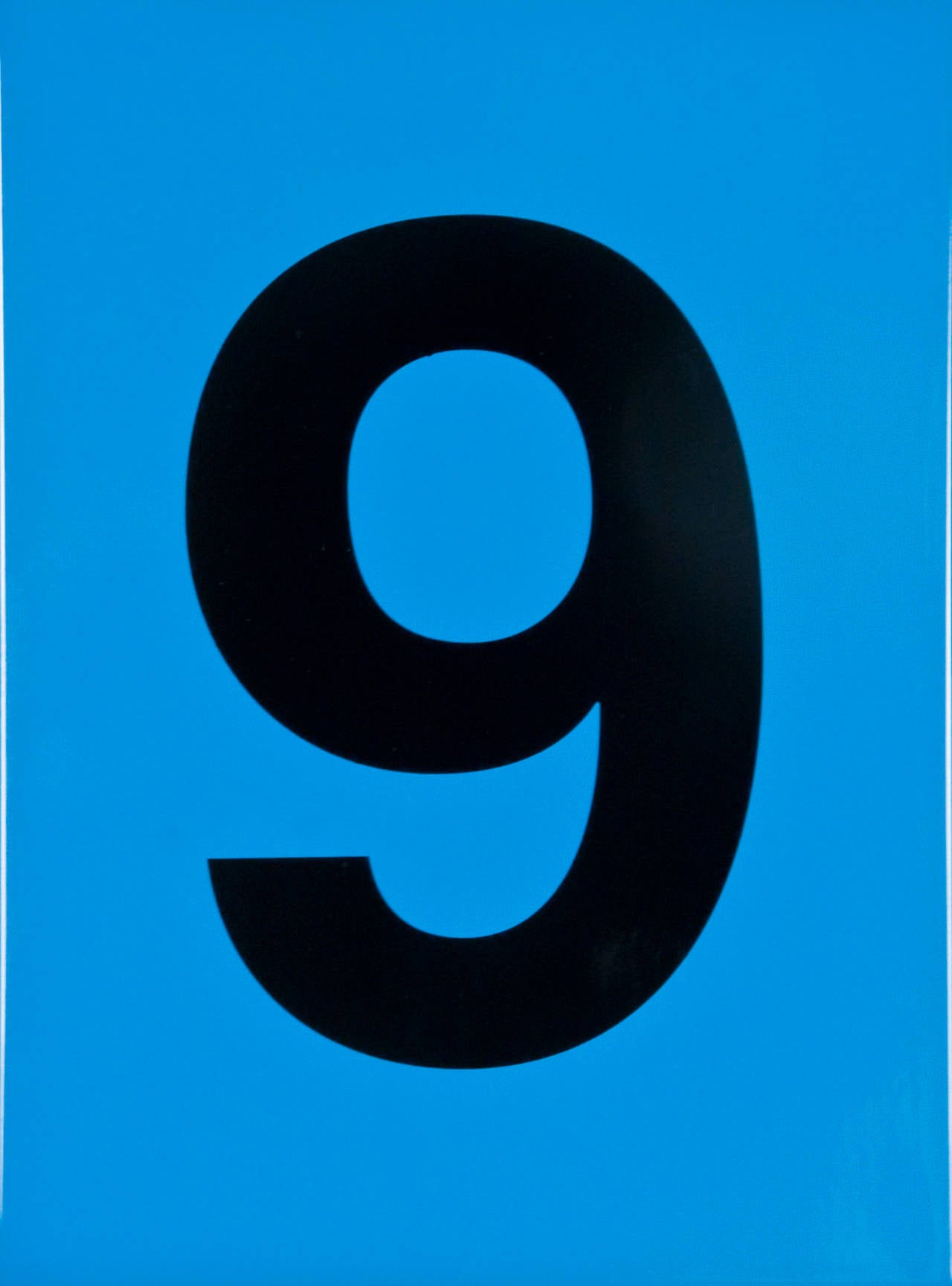Number 9 - Print by Olivier Mosset