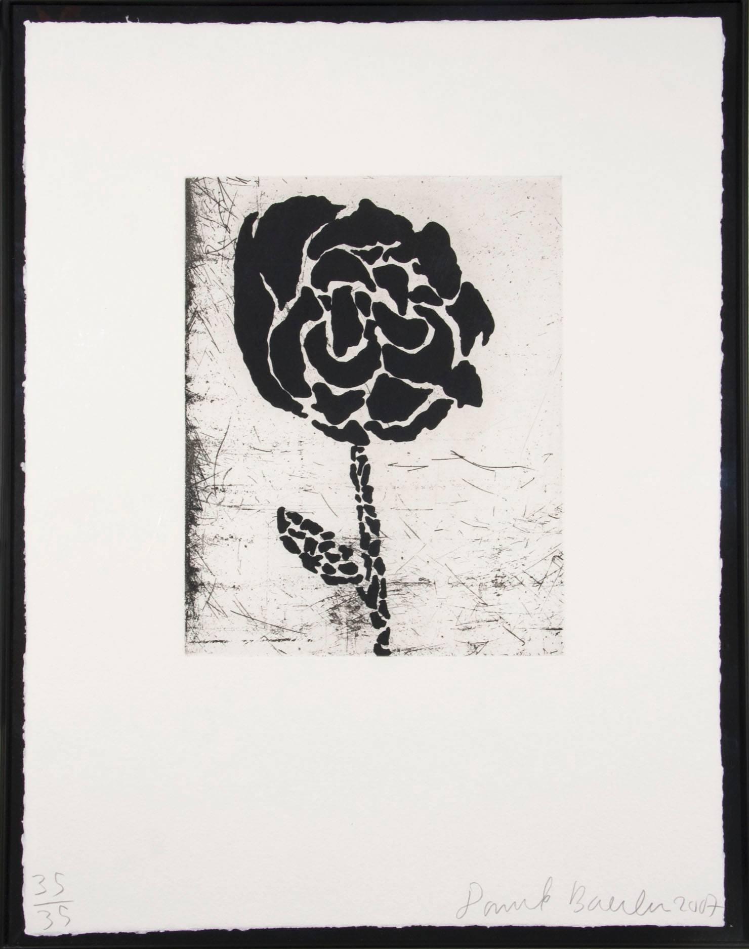 Flower I - Print by Donald Baechler