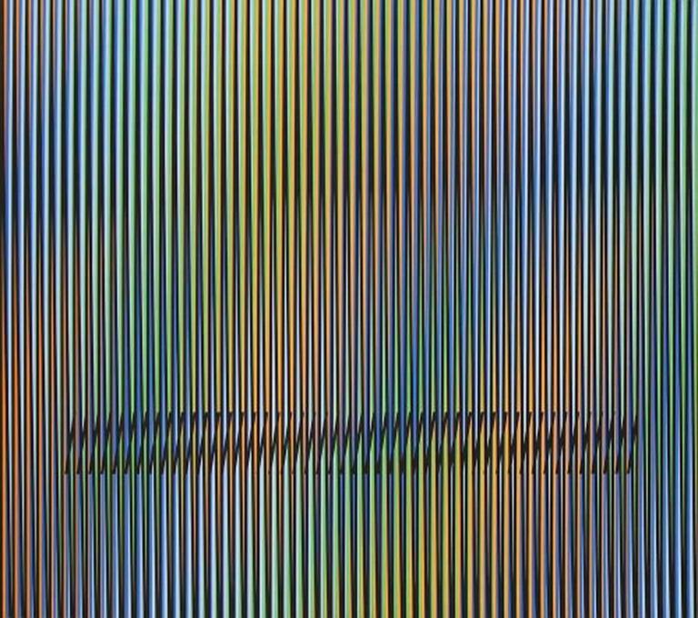 Caura-14 - Print by Carlos Cruz-Diez