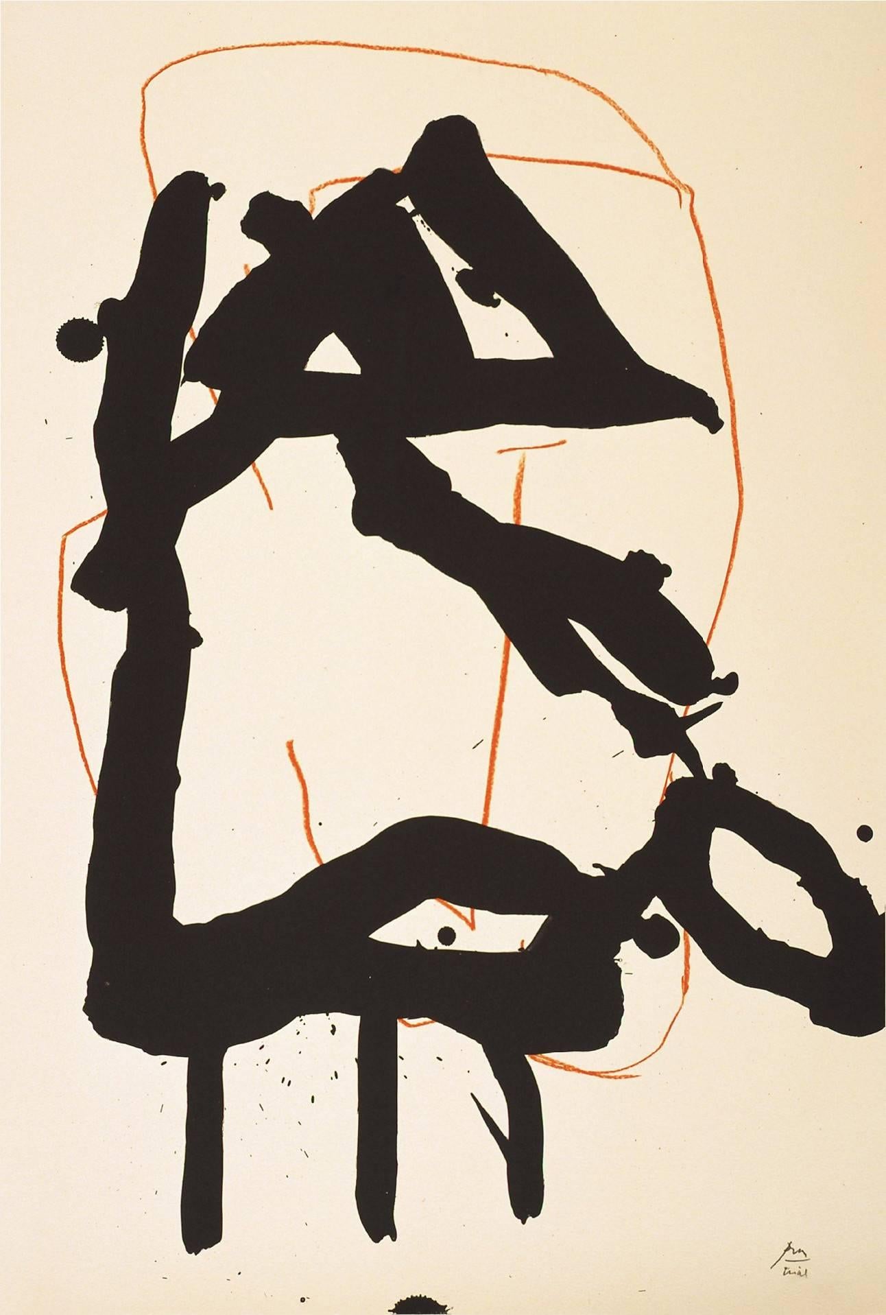 Beau Geste VI - Print by Robert Motherwell