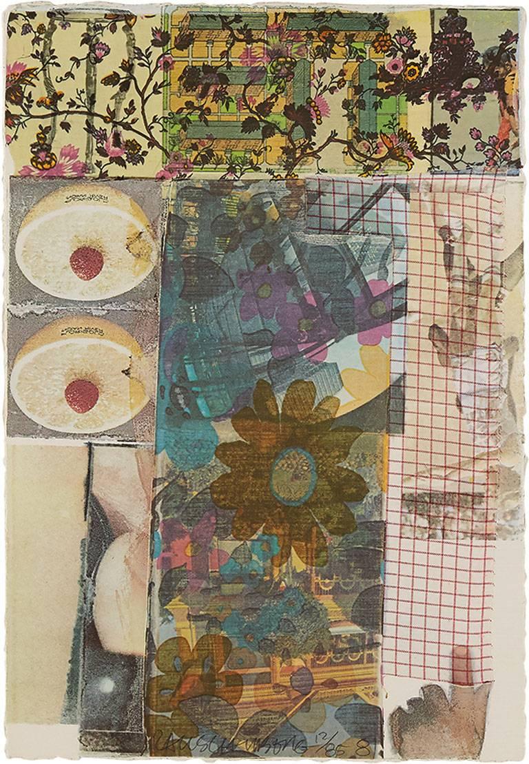 Robert Rauschenberg Print - Arcanum V 