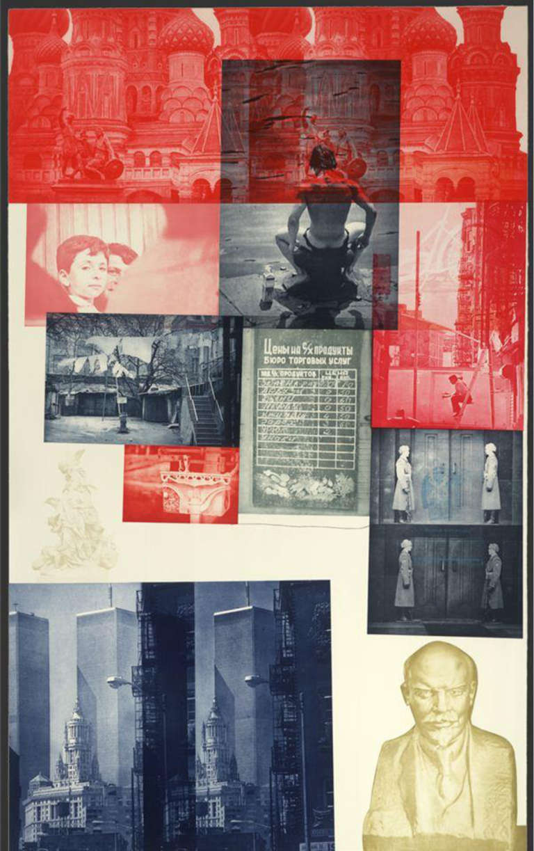 Soviet/ American Array I, ed. 18/55 - Print by Robert Rauschenberg