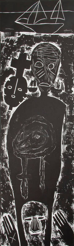 Atlantico IV (Large Figure with Mask), 10/27, 1987