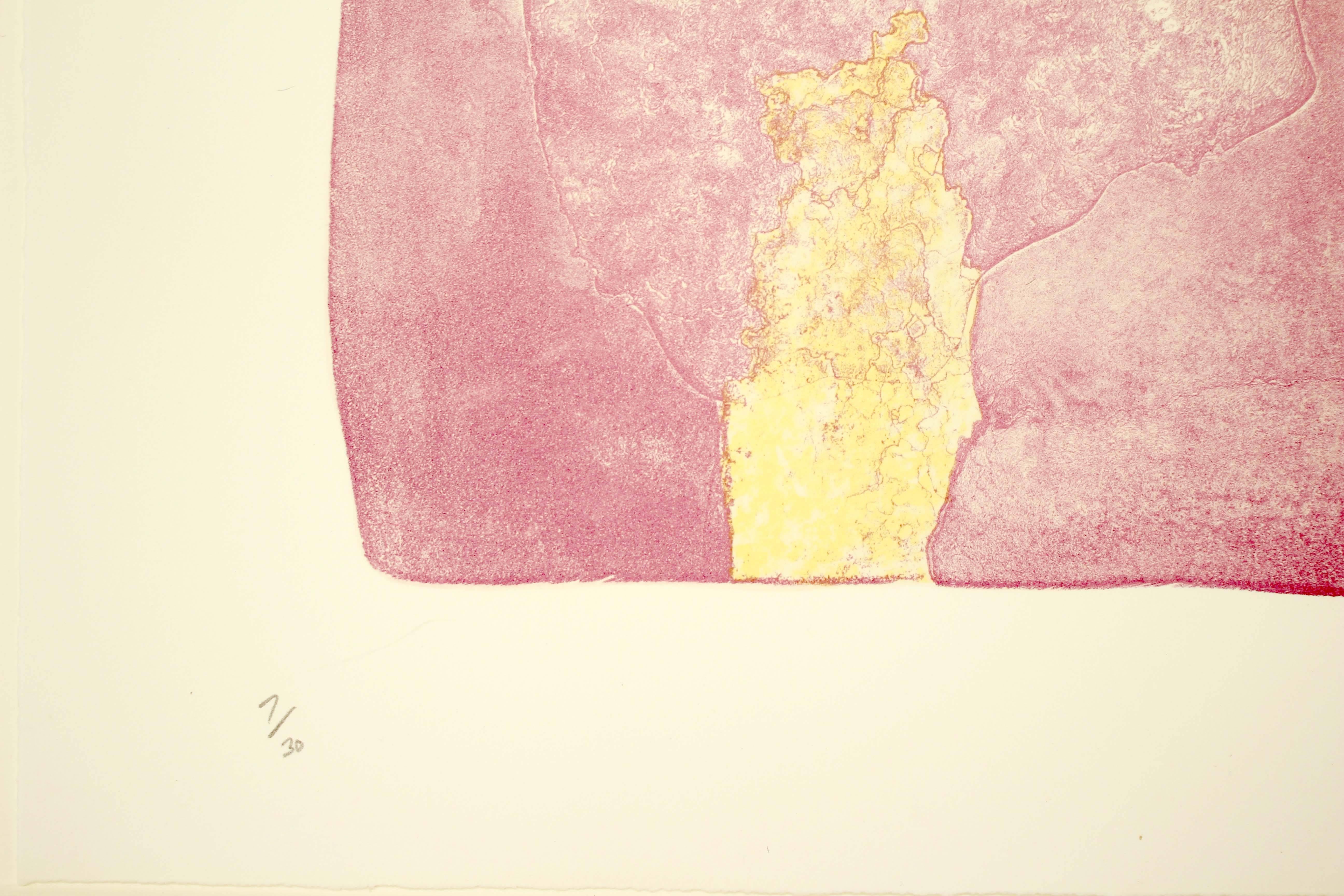 Helen Frankenthaler, Reflections X, 1995, (7/30), lithograph 1