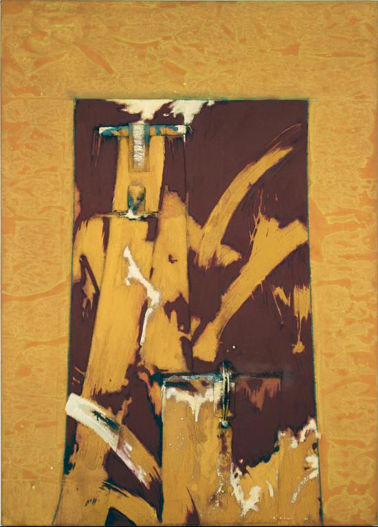 Tiempo Grava II - Painting by Armond Lara