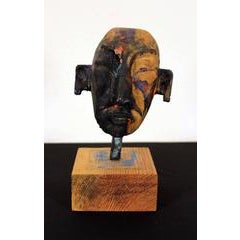 Large Painted Burnt Head 12