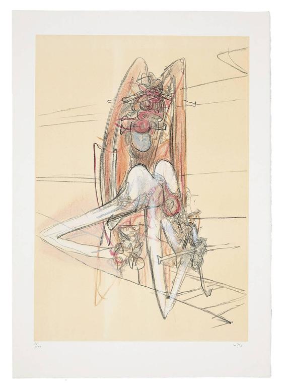 Roberto Matta Abstract Print - Nue Bu