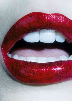 Cabaret n. 1 – Miles Aldridge, donna, moda, trucco, griglia, pop art, colore