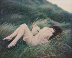 Nude Dress #1 – Emma Summerton, Polaroid, Grass, Woman, Nude, Polaroid