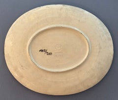 Pablo Picasso, Poisson bleu (A.R. 180), Ceramic