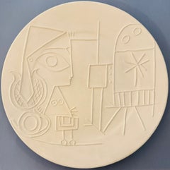 Pablo Picasso, Jacqueline au chevalet (A.R. 334), Ceramic