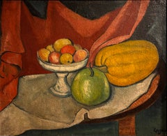 Celso Lagar, Still Life with Squashes and Fruits