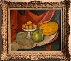 Celso Lagar, Still Life with Squashes and Fruits