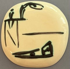 Pablo Picasso, Plongeurs (A.R. 377), céramique