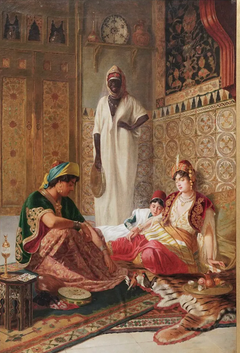 Orientalist Indoor Scene