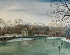 Skaters at Hagley