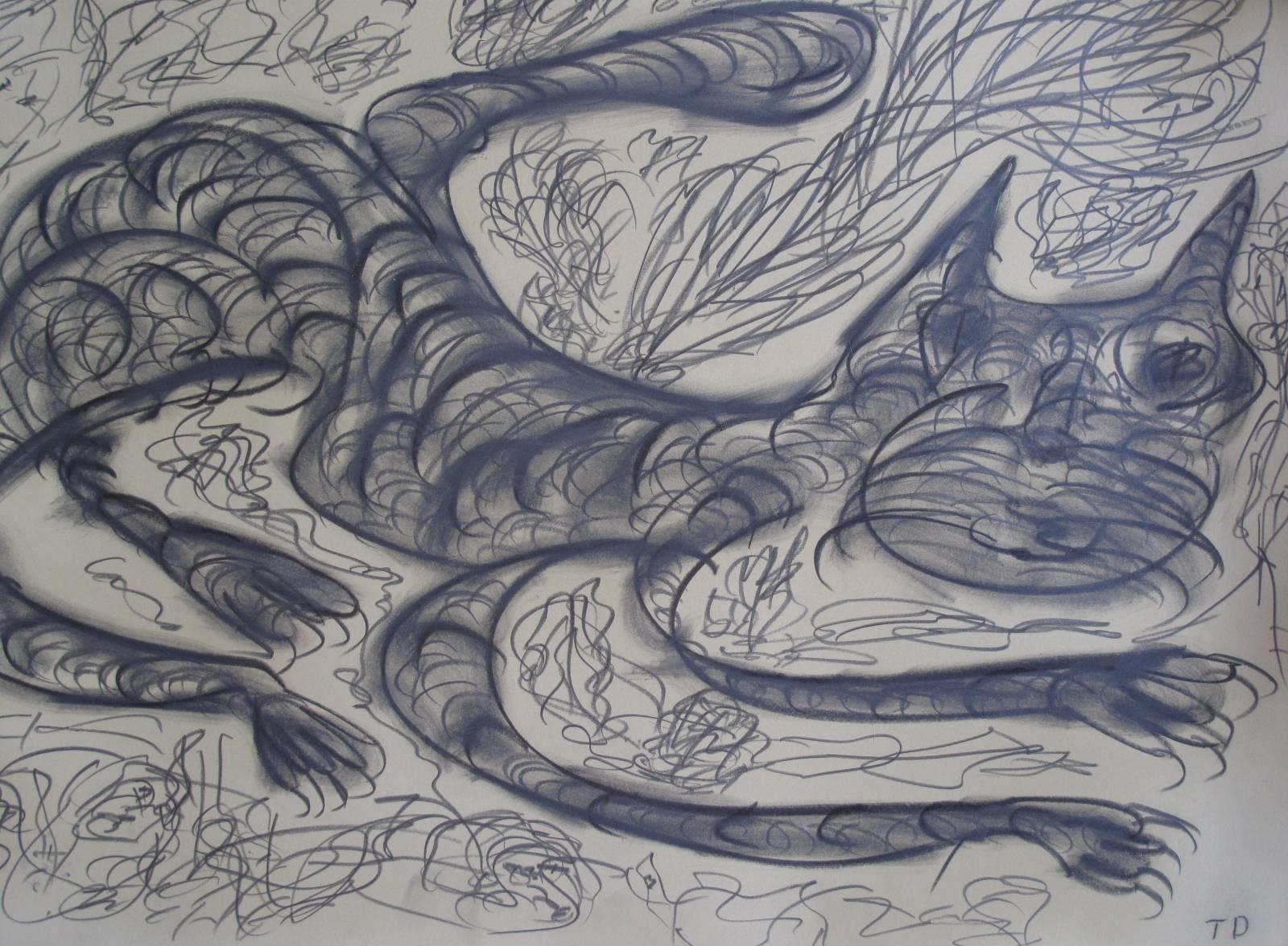 Thornton Dial Animal Art - Tiger