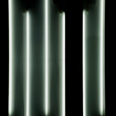 Dan 2 - Signed limited edition Abstract photo, Contemporary black square, green