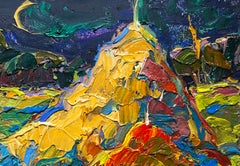 The Yung Moon Landscape Oil Painting Impressionism