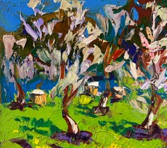 Spring awakens in light Landscape Oil Painting Post Impressionism