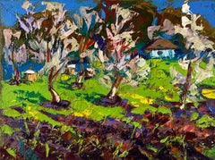Spring awakens in light Landscape Oil Painting Post Impressionism