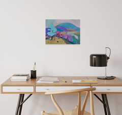 Spring Day Landscape Impressionism Original Oil Painting