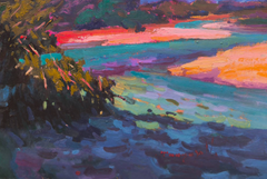 Sunny Moment Landscape Impressionism Original Oil Painting