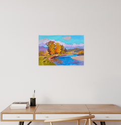 Breath of Autumn Impressionism Original Oil Painting, Ready to Hang