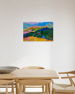 Light in Silence Impressionism Original Oil Painting, Ready to Hang