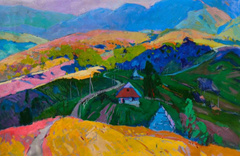 Light in Silence Impressionism Original Oil Painting, Ready to Hang