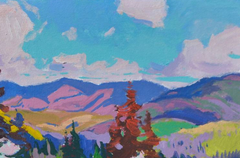 Spring Awakening Impressionism Original Oil Painting, Ready to Hang