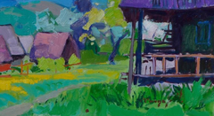 Edge of Dreams Impressionism Original Oil Painting, Ready to Hang