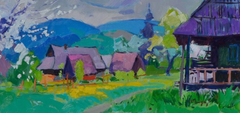 Edge of Dreams Impressionism Original Oil Painting, Ready to Hang