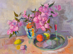 Eastern still-life Impressionism Original Oil Painting, Ready to Hang