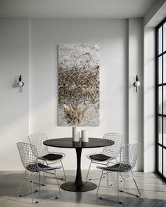 Pearl Sanskrit 3 – Acrilico su plexiglass – Opera d'arte moderna pronta da appendere