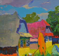 Silence and Calmnes Landscape Impressionism Original Oil Painting, Ready to Hang